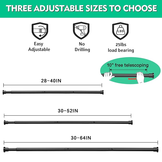 Drill-Free Multifunctional Adjustable Rod |🔥FLAT 50% OFF SALE🔥